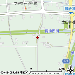 富山県小矢部市綾子3372周辺の地図