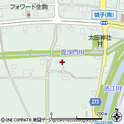 富山県小矢部市綾子3375周辺の地図