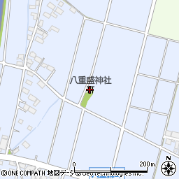 八重森神社周辺の地図