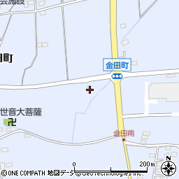 栃木県宇都宮市金田町421周辺の地図