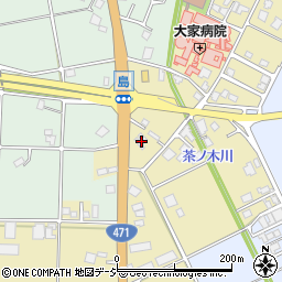 富山県小矢部市島315周辺の地図