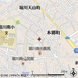 富山県富山市本郷町46周辺の地図