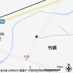 石川県津幡町（河北郡）竹橋（レ）周辺の地図