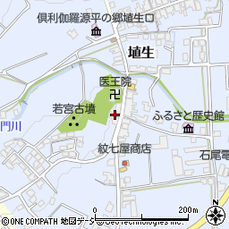 富山県小矢部市埴生4478周辺の地図