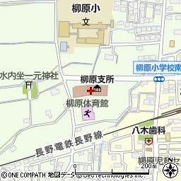 長野県長野市小島804周辺の地図
