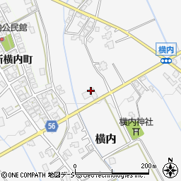 野口株式会社　富山営業所周辺の地図