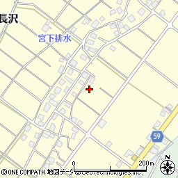 富山県富山市婦中町小長沢周辺の地図