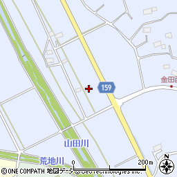 栃木県宇都宮市金田町273-1周辺の地図