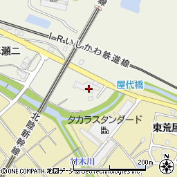 石川かほく農業協同組合　自動車センター周辺の地図