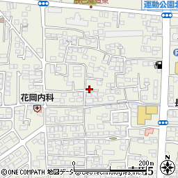 長野県長野市吉田周辺の地図