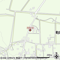 西町田周辺の地図