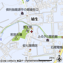 富山県小矢部市埴生671周辺の地図