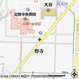 富山県小矢部市野寺74周辺の地図