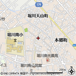 富山県富山市本郷町42-6周辺の地図