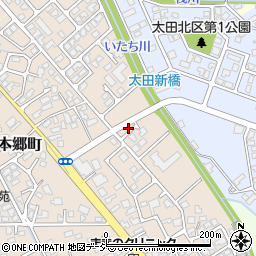 富山県富山市本郷町16周辺の地図