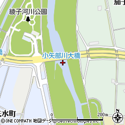 小矢部川大橋周辺の地図