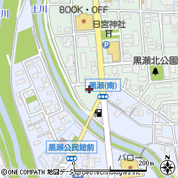 ファミリーマート富山黒瀬北町店周辺の地図