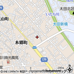 富山県富山市本郷町103-2周辺の地図
