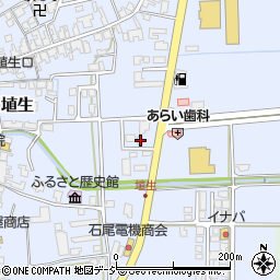 富山県小矢部市埴生304周辺の地図