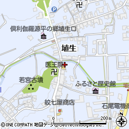 富山県小矢部市埴生678周辺の地図