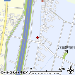 長野県須坂市八重森190周辺の地図