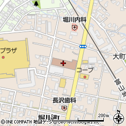 富山南郵便局配達周辺の地図