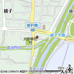 富山県小矢部市綾子5013周辺の地図