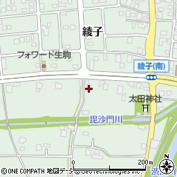 富山県小矢部市綾子3414周辺の地図