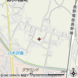 長野県須坂市南小河原町575周辺の地図