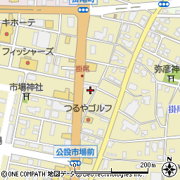 ガリバー富山掛尾店周辺の地図