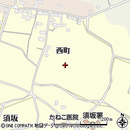 長野県須坂市須坂（西町）周辺の地図