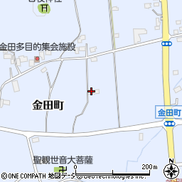 栃木県宇都宮市金田町782周辺の地図