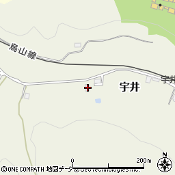 栃木県那須烏山市宇井260周辺の地図