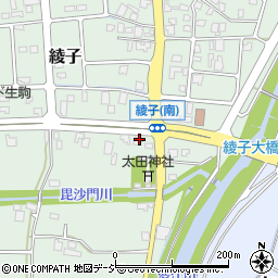 富山県小矢部市綾子3400周辺の地図
