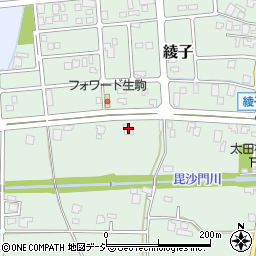 富山県小矢部市綾子3425-1周辺の地図