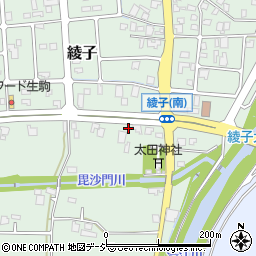 富山県小矢部市綾子3402周辺の地図