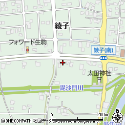 富山県小矢部市綾子3412周辺の地図