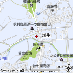 富山県小矢部市埴生3001周辺の地図