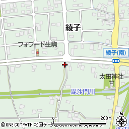 富山県小矢部市綾子3422周辺の地図