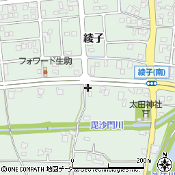 富山県小矢部市綾子3413周辺の地図