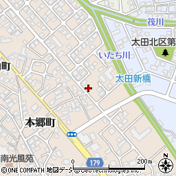 富山県富山市本郷町18-2周辺の地図