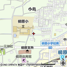 長野県長野市小島799周辺の地図