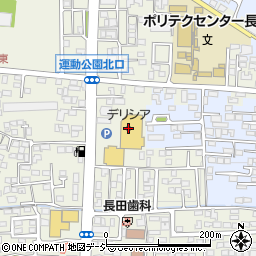 デリシア吉田店周辺の地図