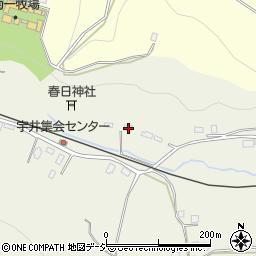 栃木県那須烏山市宇井52周辺の地図