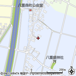長野県須坂市八重森286周辺の地図