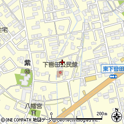 富山県富山市婦中町下轡田周辺の地図