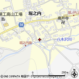 長野県上高井郡高山村高井18周辺の地図