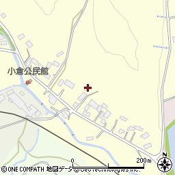 栃木県那須烏山市小倉403-2周辺の地図