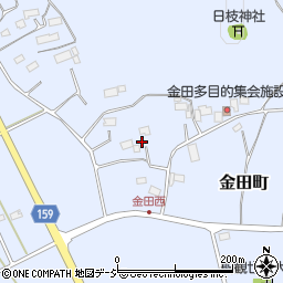 栃木県宇都宮市金田町583周辺の地図
