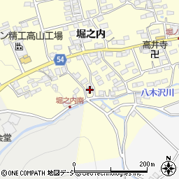 長野県上高井郡高山村高井20周辺の地図